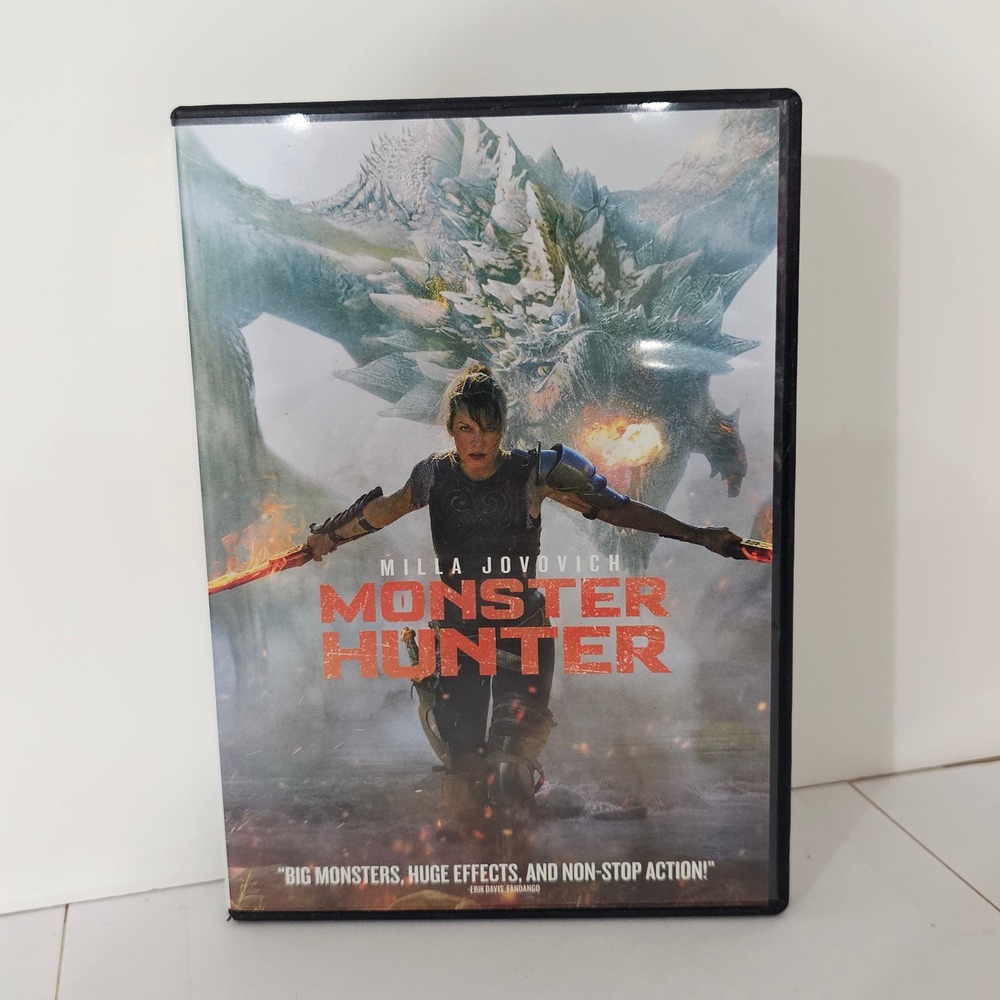 Monster Hunter DVD 2020 Milla Jovovich Action Fantasy Sony Pictures 55792